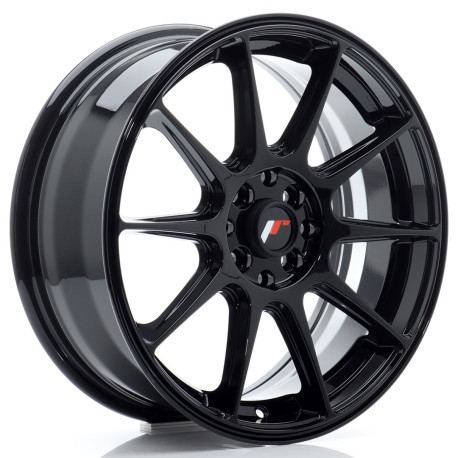 Hliníkové disky Japan Racing JR11 17x7 ET25 4x100/108 Gloss Black | race-shop.sk