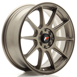 Japan Racing JR11 17x7 ET25 4x100/108 Matt Bronze