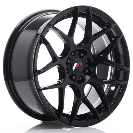 Hliníkové disky Japan Racing JR18 17x8 ET25 4x100/108 Gloss Black | race-shop.sk
