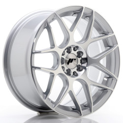 Japan Racing JR18 17x8 ET35 4x100/114 Silver Machined Face