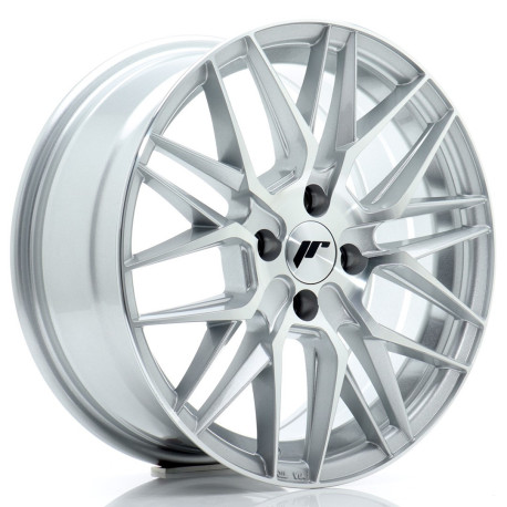 Hliníkové disky Japan Racing JR28 16x7 ET25 4x108 Silver Machined Face | race-shop.sk
