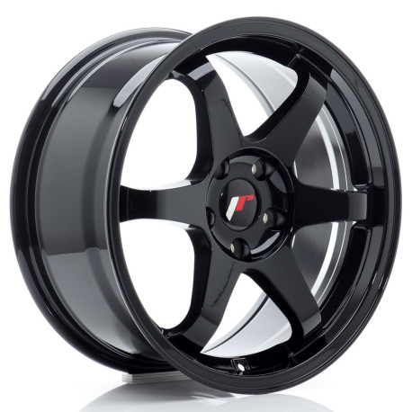 Hliníkové disky Japan Racing JR3 17x8 ET35 5x114,3 Gloss Black | race-shop.sk