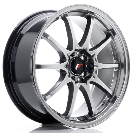 Hliníkové disky Japan Racing JR5 18x8 ET35 5x100 Hyper Black | race-shop.sk