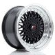 Hliníkové disky Japan Racing JR9 16x9 ET20 4x100/108 Gloss Black w/Machined Lip | race-shop.sk