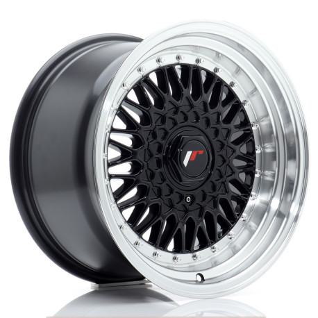 Hliníkové disky Japan Racing JR9 16x9 ET20 4x100/108 Gloss Black w/Machined Lip | race-shop.sk