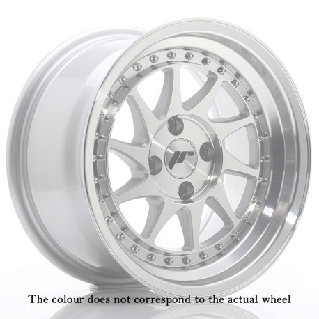 Hliníkové disky Japan Racing JR26 16x8 ET25 4x100/108 Silver Machined Face | race-shop.sk