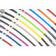 Brzdové hadice FORGE braided brake lines for Fiat 500 Abarth (BREMBO) | race-shop.sk