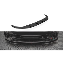 MAXTON DESIGN Street Pro predný splitter pre Volkswagen Golf R Mk8, čierna