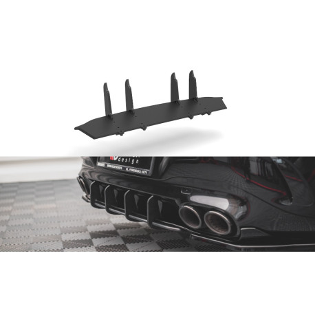 Body kit a vizuálne doplnky MAXTON DESIGN Street Pro zadný difúzor pre Mercedes-AMG CLA 35 / 45 Aero C118, čierna | race-shop.sk