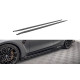 MAXTON DESIGN Street Pro difúzory prahov pre BMW M3 G80, čierna