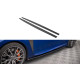 MAXTON DESIGN Street Pro difúzory prahov pre Lexus GS F Mk4 Facelift, čierna