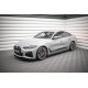 Body kit a vizuálne doplnky MAXTON DESIGN Street Pro difúzory prahov pre BMW 4 Gran Coupe M-Pack G26, čierna | race-shop.sk