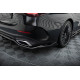Body kit a vizuálne doplnky Central Rear Splitter (with vertical bars) Mercedes-Benz E AMG-Line W214 | race-shop.sk