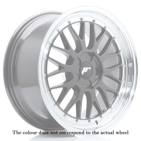 Hliníkové disky Japan Racing JR23 16x7 ET20-45 4H BLANK Hyper Silver w/Machined Lip | race-shop.sk