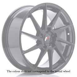 Japan Racing JR36 19x8 ET20-40 5H BLANK Gloss Black