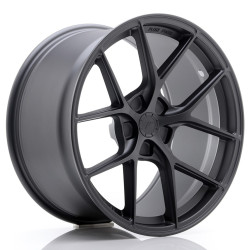Japan Racing SL01 19x10 ET20-40 5H BLANK Matt Gun Metal