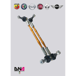 DNA RACING front sway bar tie rods kit for FIAT 500 EU - ABARTH INCL.
