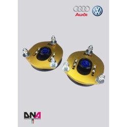 DNA RACING predné nastaviteľné zakrivenie horného držiaka na súpravu uniball pre AUDI A1 (2018-)/A3 (2012-)