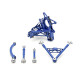 S15 WISEFAB kit zadných ramien a tehlíc pre Nissan S14/S15 | race-shop.sk