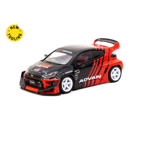 Modely áut TARMAC WORKS model auta Pandem Toyota Yaris | ADVAN | race-shop.sk