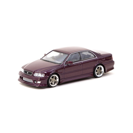 Modely áut TARMAC WORKS model auta 1/64 Toyota Chaser JZX100 Vertex | Purple Metallic | race-shop.sk