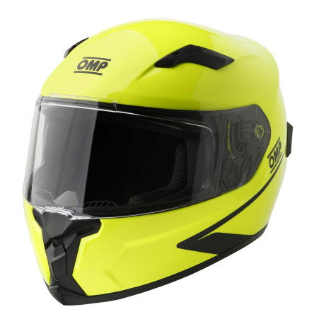 Uzatvorené prilby PRILBA OMP CIRCUIT EVO2, fluo žltá | race-shop.sk