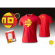 Tričká Tričko MOMO ARROW, červená | race-shop.sk