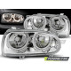 Osvetlenie SVETLOMETY ANGEL EYES CHRÓMOVÉ pre VW GOLF 3 09.91-08.97 | race-shop.sk
