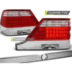 LED ZADNÉ SVETLÁ ČERVENO-BIELE pre MERCEDES W140 95-10.98