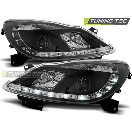 Osvetlenie OPEL CORSA D 04.06-11 DAYLIGHT ČIERNE | race-shop.sk