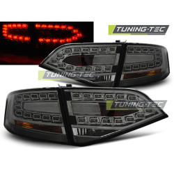LED ZADNÉ SVETLÁ TMAVÉ pre AUDI A4 B8 08-11 SEDAN