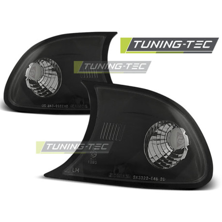 Osvetlenie PREDNÉ SMEROVKY ČIERNE pre BMW E46 04.99-08.01 COUPE | race-shop.sk