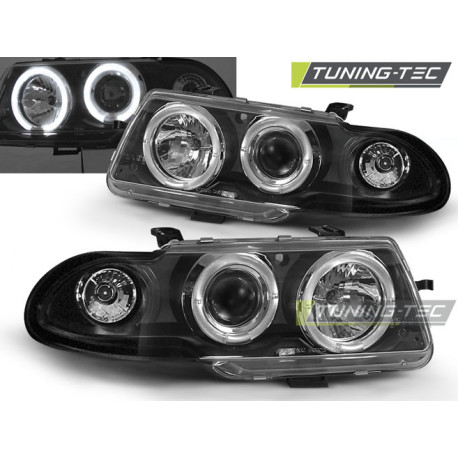 Osvetlenie OPEL ASTRA F 09.91-08.94 ANGEL EYES ČIERNE | race-shop.sk