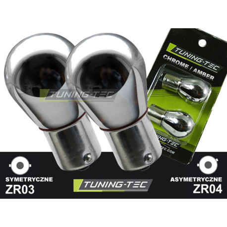 Žiarovky a xenónové výbojky SMEROVÉ ŽIAROVKY CHRÓM SYMETRICKÉ, PY21W, BA15S | race-shop.sk