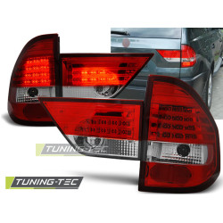 LED ZADNÉ SVETLÁ ČERVENO-BIELE pre BMW X3 E83 01.04-06