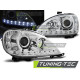 Osvetlenie SVETLOMETY DAYLIGHT CHRÓMOVÉ pre MERCEDES W163 ML M-KLASA 09.01-05 | race-shop.sk