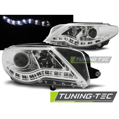 Osvetlenie SVETLOMETY DAYLIGHT CHRÓMOVÉ pre VW PASSAT 08-12 CC | race-shop.sk