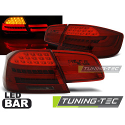 LED PÁS ZADNÉ SVETLÁ ČERVENÉ TMAVÉ pre BMW E92 09.06-03.10