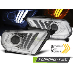 FORD MUSTANG V 10-13 TUBE LIGHT CHRÓMOVÉ