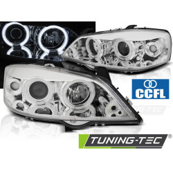OPEL ASTRA G 09.97-02.04 ANGEL EYES CCFL CHRÓMOVÉ