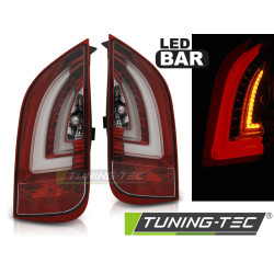 LED PÁS ZADNÉ SVETLÁ ČERVENO BIELE pre VW UP! 3.11- / SKODA CITIGO 12.11-