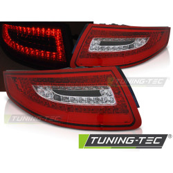 LED ZADNÉ SVETLÁ ČERVENO-BIELE pre PORSCHE 911 997 04-09