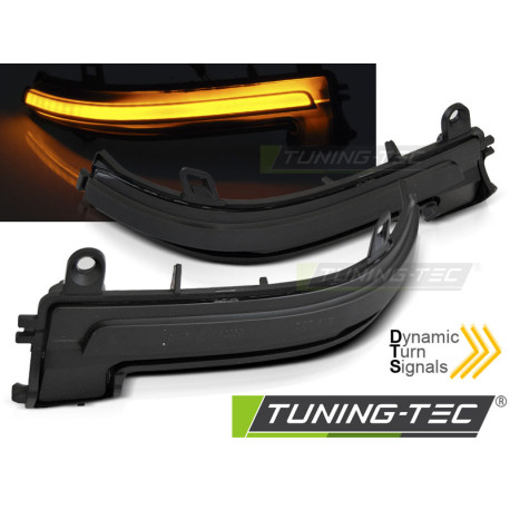 Osvetlenie BOČNÉ SMEROVKY V ZRKADLE TMAVÉ LED SEQ pre BMW F20/F22/F30/F32/X1 | race-shop.sk