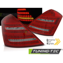 LED ZADNÉ SVETLÁ ČERVENO-BIELE SEQ pre MERCEDES W221 S-KLASA 05-09