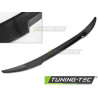 TRUNK SPOILER V STYLE CARBON LOOK fits BMW G30 17-20