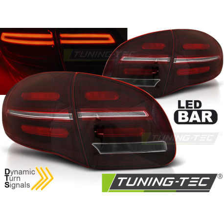 Osvetlenie LED PÁS ZADNÉ SVETLÁ ČERVENO BIELE SEQ pre PORSCHE CAYENNE 10-15 | race-shop.sk