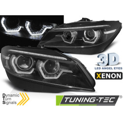XENON SVETLOMETY LED DRL ČIERNE AFS SEQ pre BMW Z4 E89 09-13