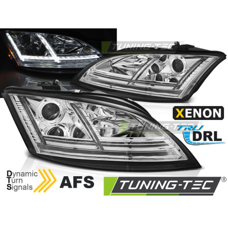 Osvetlenie XENON SVETLOMETY LED DRL CHRÓMOVÉ SEQ pre AUDI TT 06-10 8J with AFS | race-shop.sk