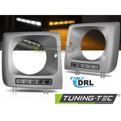 SVETLOMETY LED DRL SILVER pre MERCEDES W461,W463 01-12