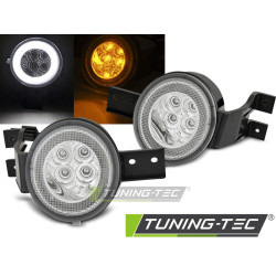 Predné smerové osvetlenie bielej farby pre MINI COOPER R50 R53 R52 01-06